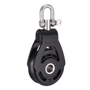 Master Single Sheave Pulley 75 Mm Diameter Stainless Steel With Safety Bolt Pin For <b>Boat</b> Applications - Product Image 1