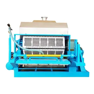 Máquina de bandeja de papel para huevos, secado de ladrillos de metal multicapa, línea de producción de bandejas de huevos, precio de fábrica, bajo costo