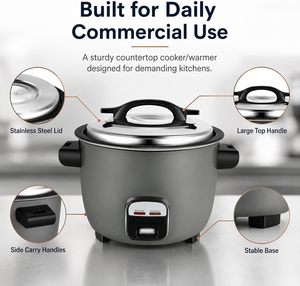 Olla Arrocera Eléctrica Automática Multifuncional de 1.0L, Mini, Negra, con Recubrimiento Antiadherente, para Uso Doméstico, Venta al por Mayor de Fábrica - Product Image 3