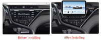 Autoradio 2 DIN Android Carplay pour Toyota Camry 2017-2020 10.1 INCH Stereo Multimedia dvd GPS Navigation Android Car player