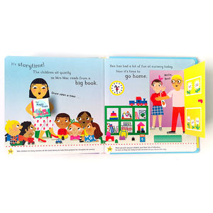 โรงพิมพ์รับพิมพ์หนังสือเด็กปกแข็งตามแบบที่ลูกค้าต้องการ พร้อมดีไซน์สำเร็จรูป หนังสือป๊อปอัพ หนังสือเปิดปิดได้ หนังสือภาพสำหรับเด็ก พิมพ์ปกแข็ง - Product Image 5