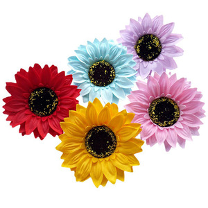 DREA Fabbrica di Yiwu, Vendita all'Ingrosso di Fiori di Sapone <span class=keywords><strong>a</strong></span> Forma di Girasole di Alta Qualità, 8,5 cm, per Bouquet Fai-da-Te - Product Image 5