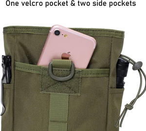 กระเป๋าเครื่องมือผ้าไนลอนผ้าอ๊อกซ์ฟอร์ดอเนกประสงค์กระเป๋านิตยสารแบบมีสายรูดพับได้ทนทานกระเป๋าตาข่ายอเนกประสงค์สำหรับจัดเก็บกลางแจ้ง - Product Image 5