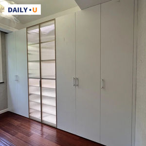 Armoire personnalisée <span class=keywords><strong>Slimline</strong></span> moderne finition mate pour petits espaces avec tiroirs coulissants cachés - Product Image 2