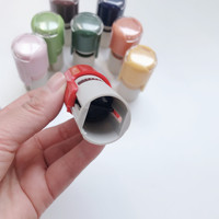 Bolígrafos personalizados de sello de goma ajustable, autotinta, sello para niños, redondos, en blanco, autotinta