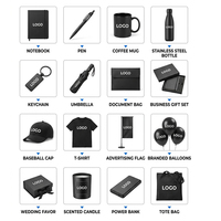 Ensemble cadeau promotionnel d'entreprise de luxe personnalisé en usine, kit cadeau de marque personnalisé, merchandising avec logo jaune