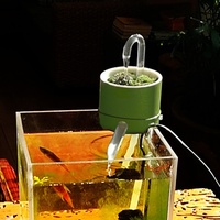 Filtre d'aquarium : Dispositif de filtration externe trois-en-un en plastique à montage supérieur pour aquarium, approvisionnement direct usine