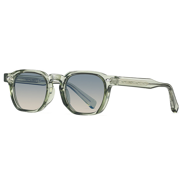 8803 New Fashion High Quality Classic Gradient Lens Shades Designer Custom Logo PC+CP Round Frame Sunglasses Women Men 2026