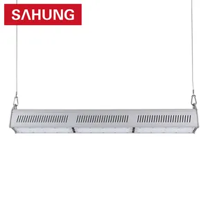 50w 100w 150w 200w magazzino industriale Highbay lampada a Led in alluminio apparecchi da officina lampada a Led lineare ad alta baia