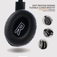 B1 Graffiti Over-Ear Bluetooth Oordopjes met FM Radio & Microfoon voor Reizen, Gaming, Zachte Oorkappen, Opvouwbaar, AUX Bedraad + Draadloze Oordopjes