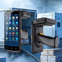 جهاز لوحي صناعي 4G LTE مصنوع في الصين، مزود بقارئ وكاتب RFID محمول باليد بتقنية UHF وماسح بصمات الأصابع اللاسلكي، جهاز PDA صناعي.