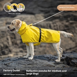 Ropa Impermeable <span class=keywords><strong>para</strong></span> Perros de Razas Grandes, Poncho Impermeable <span class=keywords><strong>para</strong></span> <span class=keywords><strong>Labrador</strong></span>, Golden Retriever, Corgi - Product Image 2
