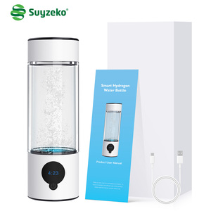 Botella de Agua Hidrogenada Portátil Negra con Tecnología SPE PEM, Inhalador y DuPont <span class=keywords><strong>Nafion</strong></span> 117, al por Mayor, MOQ Bajo, la Mejor de Japón - Product Image 4