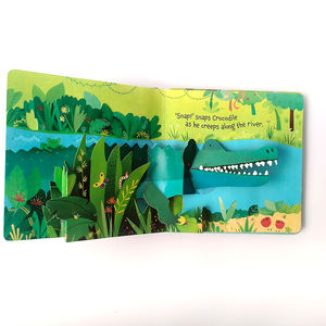 Usine d'impression de livres 3D pop-up personnalisés professionnels en Chine – Livre 3D stéréoscopique populaire à couverture rigide sur le thème des animaux pour enfants - Product Image 1