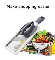 Nieuwe Aankomst Multi Handheld Mandoline Snijmachine Met Verstelbare Roestvrijstalen Bladen Fruit-En Groentesnijder