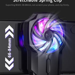 MEMO FL05 <b>Phone</b> Cooling Fan <b>Mobile</b> <b>Phone</b> Cooler for <b>Gaming</b> with Colored Lights - Product Image 4