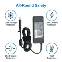 Chargeur secteur pour ordinateur portable 90W 19V 4.74A DC 4.8 1.7mm avec embout en forme de balle, compatible avec HP Pavilion ProBook Home Business Notebook Adapter