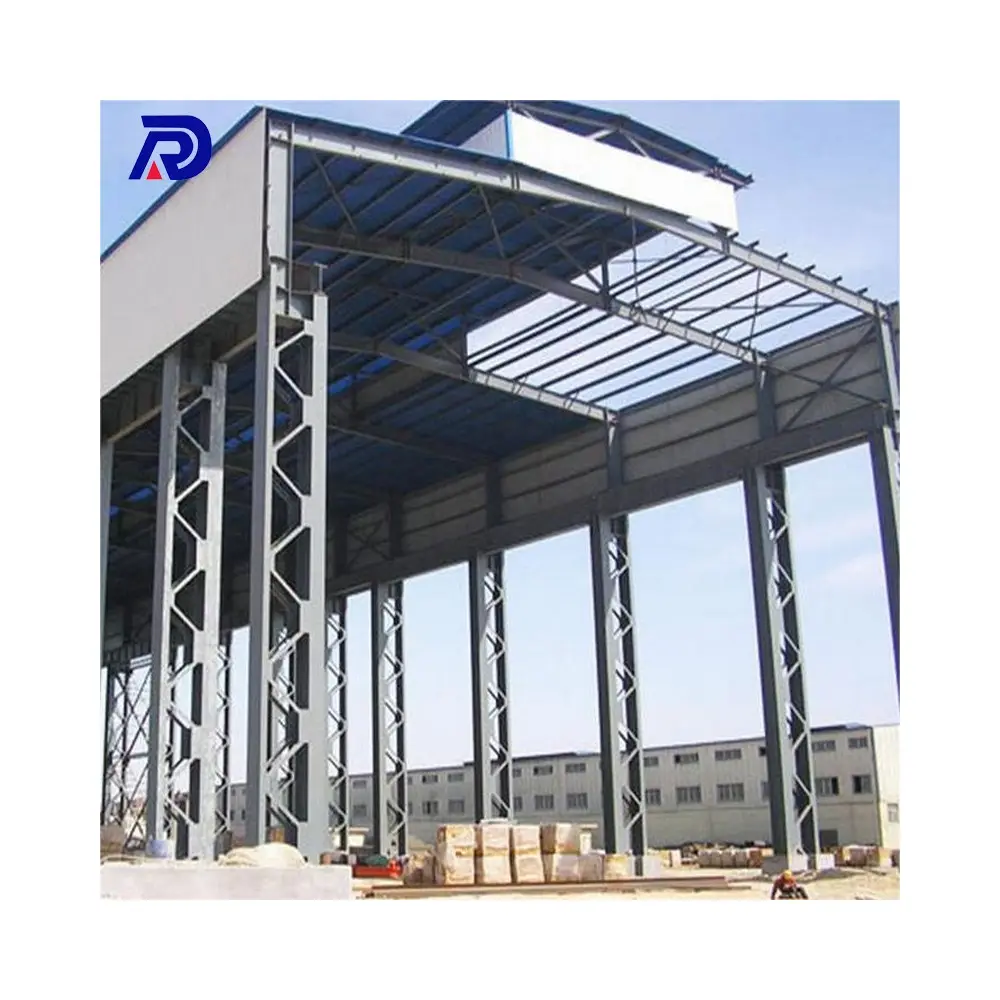 倉庫ワークショップ産業用ストレージ耐久性鉄骨構造エンジニアリング小屋