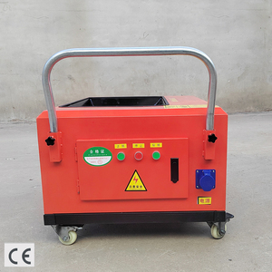 bibo <b>Small</b> and Portable Electric Concrete <b>Pump</b> for Home Use New Condition 220V Motor Construction Plaster Machine - Product Image 2