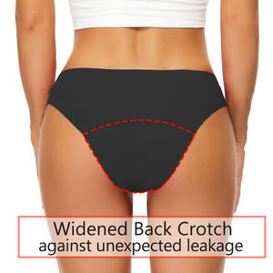 Taglie forti <span class=keywords><strong>senza</strong></span> <span class=keywords><strong>cuciture</strong></span> <span class=keywords><strong>costume</strong></span> <span class=keywords><strong>da</strong></span> <span class=keywords><strong>bagno</strong></span> 4 strati a prova di perdite assorbenti <span class=keywords><strong>senza</strong></span> tovaglioli mestruali pantaloni <span class=keywords><strong>da</strong></span> <span class=keywords><strong>bagno</strong></span> <span class=keywords><strong>da</strong></span> donna - Product Image 4