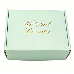 Cajas de Cartón Rectangulares Recicladas de Marca al por Mayor con Impresión Dorada en el Interior para Embalaje de Pedidos de Regalos a Granel a Nivel Mundial - Product Image 1