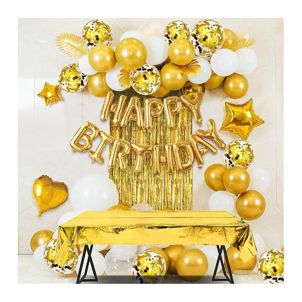 Unique 83785 - Decoraciones Colgantes Prismáticas Negras Para 30 Cumpleaños, 32 Pulgadas, 6 Piezas, Edad De 30 Años