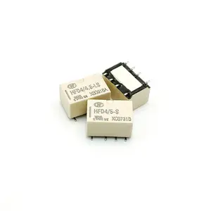 HFD4/9-S Signal Relay Single Steady State Surface Mount HFD4/5-S Two Open and Two Close 2A 8-pin