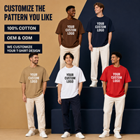 T-shirt en coton uni personnalisé à manches courtes, respirant, confortable et doux, coupe oversize, pour homme, vente en gros