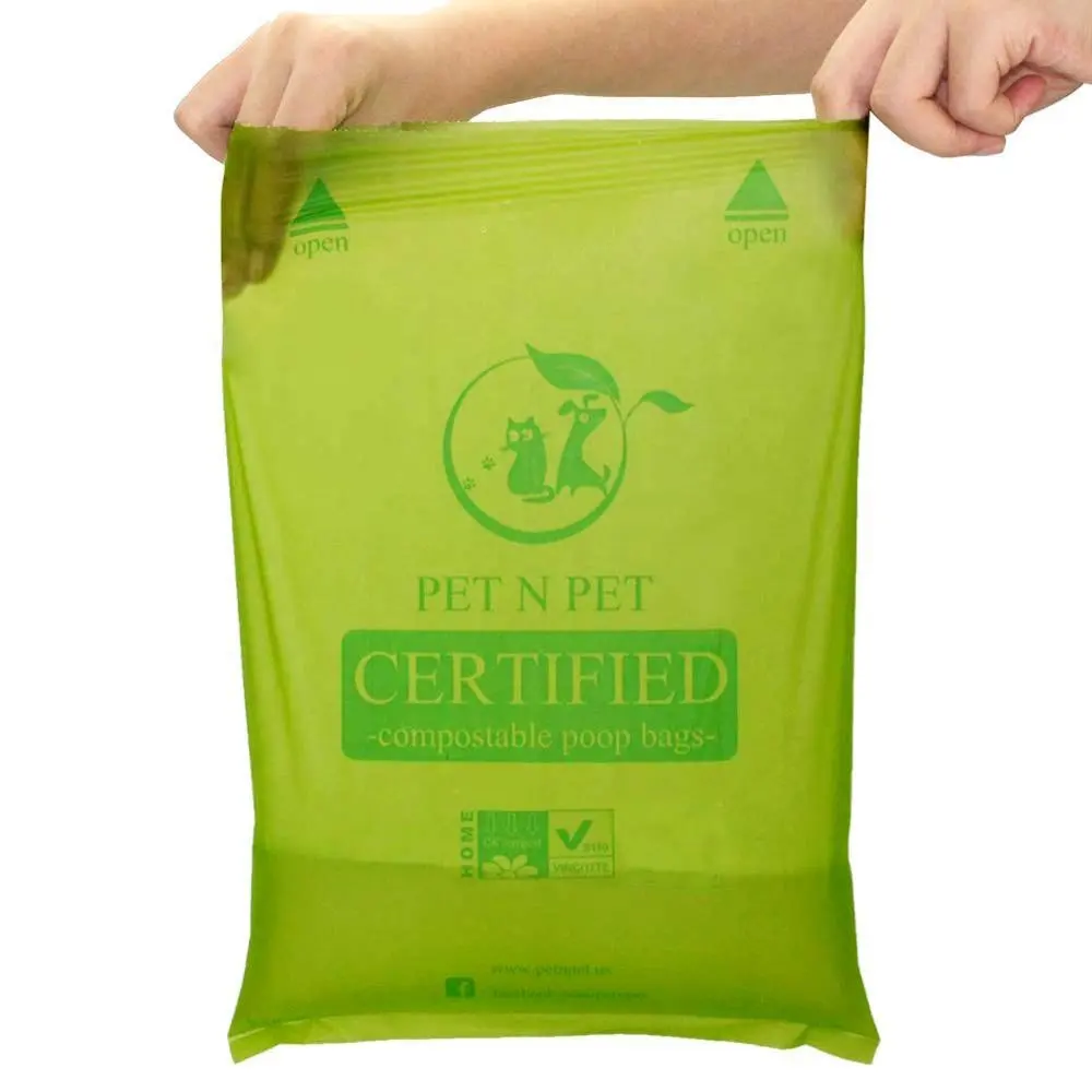 Dog Poop Bags Pet Waste Bag Biodegradable and Compostable for Outdoor Pet Waste Clean up