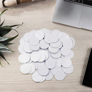 Özel Mini etiket <span class=keywords><strong>RFID</strong></span> sabit kart Dia 25mm 30mm 13.56Mhz <span class=keywords><strong>NXP</strong></span> NTAG 213 sikke su geçirmez NFC etiketi tanımlama için - Product Image 3