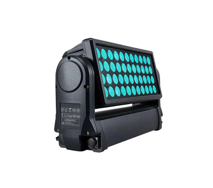 COMET 44*10W LED Flood Light City Color IP65 DMX512 RGBW4IN1 LED MOVING Wall Washer Light