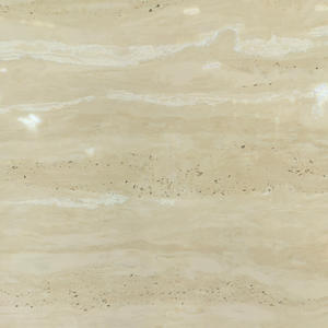 Comptoir en surface solide TMZ pour salle de bain et cuisine modernes, 6040, travertin romain, quartz Calacatta, poli, grande dalle, design 3D - Product Image 6