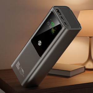 Banco de Energía <span class=keywords><strong>para</strong></span> Portátil 2025, 20000 mAh, Pantalla LED, Carga Rápida, Alta Capacidad, Portátil, 100 W, Carcasa de Banco de Energía Pd - Product Image 1