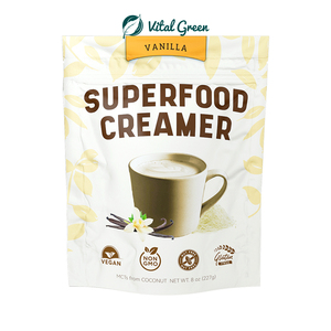 Vital Green Wholesale Vegan Adaptogenic Coconut Coffee Creamer <strong>Powder</strong> Non-Dairy Functional Collagen for <strong>Milk</strong> Tea Formula <strong>Milk</strong> - Product Image 1