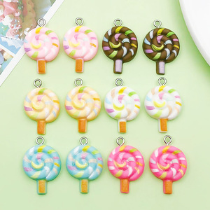 จี้เรซิ่นรูปการ์ตูน 12 ชิ้น อุปกรณ์ตกแต่งเครื่องประดับ DIY สำหรับสร้อยข้อมือ สร้อยคอ และงานฝีมือ - Product Image 1