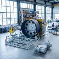 Lignes de production d'extrusion de tuyaux Weholite à double paroi profilée creuse, à enroulement spiralé, de grand diamètre 3m 4m