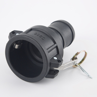 Raccord camlock rapide PP de haute qualité 1/2 "à 4 pouces raccords de connexion rapide en plastique pour réservoir IBC