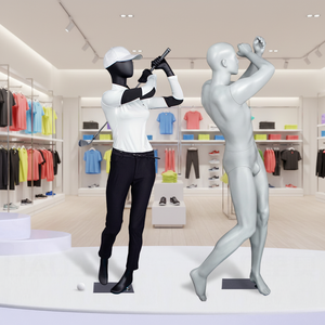 Maniquí Deportivo de Golf Dinámico de Cuerpo Completo, Masculino y Femenino, en Pose de Acción de Golf, <span class=keywords><strong>para</strong></span> Exhibición de Ropa Deportiva en Escaparates - Product Image 2