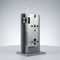 Ensemble de poignées de porte 13/103 avec corps de serrure, cylindre, levier tubulaire, ensemble de serrures d'entrée, de confidentialité et de passage en alliage de zinc, bouton de porte, vente en gros