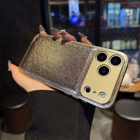 Nouvelle conception pour étui de téléphone portable 17promax/14 Plus, style Ins, motif litchi, deux-en-un, antichoc, cuir artificiel, personnalisé