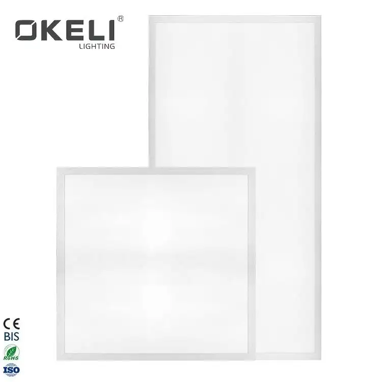 OKELI אולטרה דק צמוד תקרה מרובע משרד 120x60 LED אור פאנל שטוח