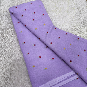 Tissu en Chiffon Brodé Malty Dobby 100% Polyester Respirant Écologique pour Mariage, Couleurs Personnalisées, Fournisseur Textile Export - Product Image 1
