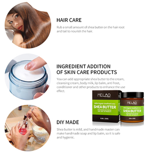 MELAO Marque Privée OEM ODM 100% Pur Naturel Hydratant en Gros Beurre de Karité Brut Africain Biologique Non Raffiné pour le Corps - Product Image 6