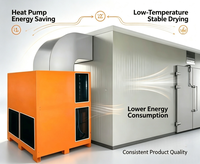 Déshydrateur industriel à pompe à chaleur en acier inoxydable 380V pour la transformation de la viande et des légumes