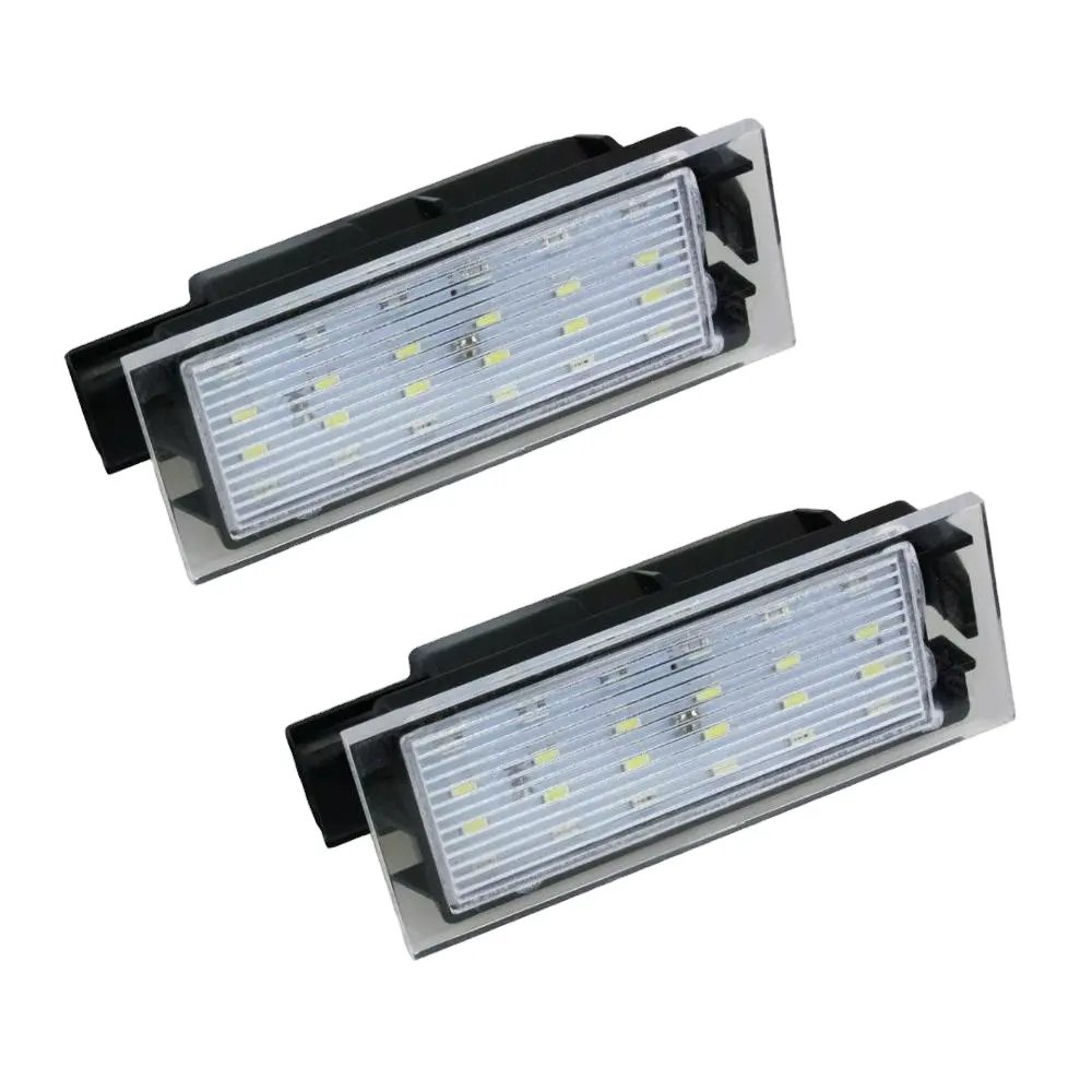 Voor Renault Led Kentekenplaat Licht Clio Laguna Master Megane Mk2 Mk3 Twingo