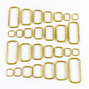 Voor Deepeel Xp185 Lichtgewicht 14-50Mm Zuiver Messing Vierkante Ringgesp Metalen <span class=keywords><strong>O</strong></span>-<span class=keywords><strong>Ring</strong></span> Hardware Accessoires Voor Tassen En Hulpstukken - Product Image 1