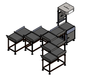 डैज़ ज़िगज़ैग मशीन स्कैनिंग आयाम वजन पैमाने पैकेज snnning मशीन z आकार सॉर्टिंग उपकरण - Product Image 4