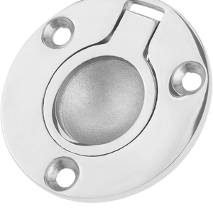 Accessori Nautici: Anello di Sollevamento a Scomparsa <span class=keywords><strong>per</strong></span> Coperta, Anello di Sollevamento <span class=keywords><strong>per</strong></span> Boccaporto, Accessori <span class=keywords><strong>per</strong></span> Yacht, Anello <span class=keywords><strong>per</strong></span> Boccaporto, Lucidato a Specchio, Chiusura Rotonda <span class=keywords><strong>per</strong></span> Pavimento - Product Image 1