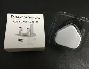 High Quality Portable OEM UK <b>Plug</b> USB Power Charger Adaptor Cargador 5V 1A 2A Fast Wall Charger <b>Adapter</b> - Product Image 4