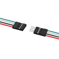 Kabel Konektor Harness Mobil DuPont Pitch 2.54mm 2 Pin Male ke Female